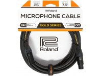 Roland RMC-G25 Cabo Microfone XLR com 7,5 metros comprimento